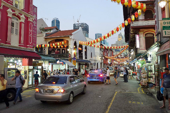 Temple Street, Chinatown | Foto: Bahnfrend via Wikimedia Commons
