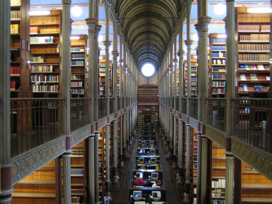 Biblioteca da universidade de Copenhague | Foto: Eric Mueller, via Flickr