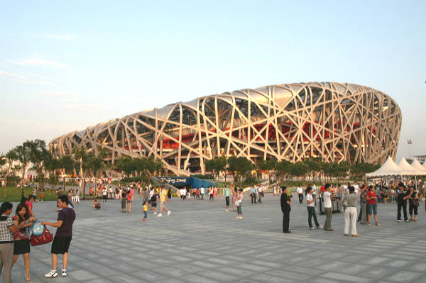 Estádio Nacional, Beijing, Jogos Olímpicos 2008 | Foto: Bernt Rostad, via Flickr