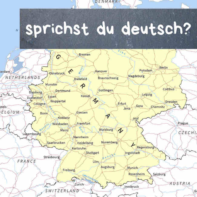Winterkurs - bolsas para estudar alemão | Imagem: Mapswire.com, CCO license