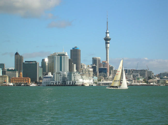 Auckland Tower | Nova Zelândia | Crédito: Divulgação