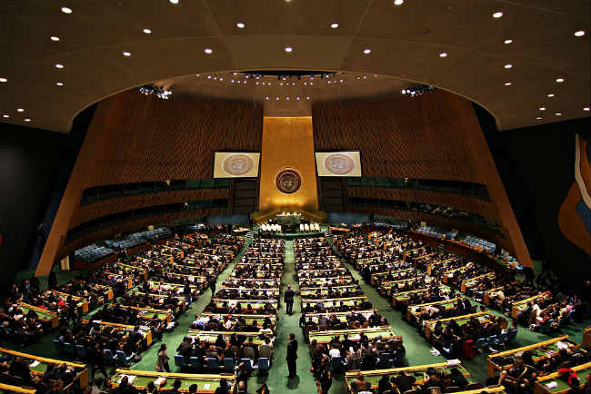 Assembleia Geral da ONU | Foto: Basil D Soufi, via Wikimedia Commons
